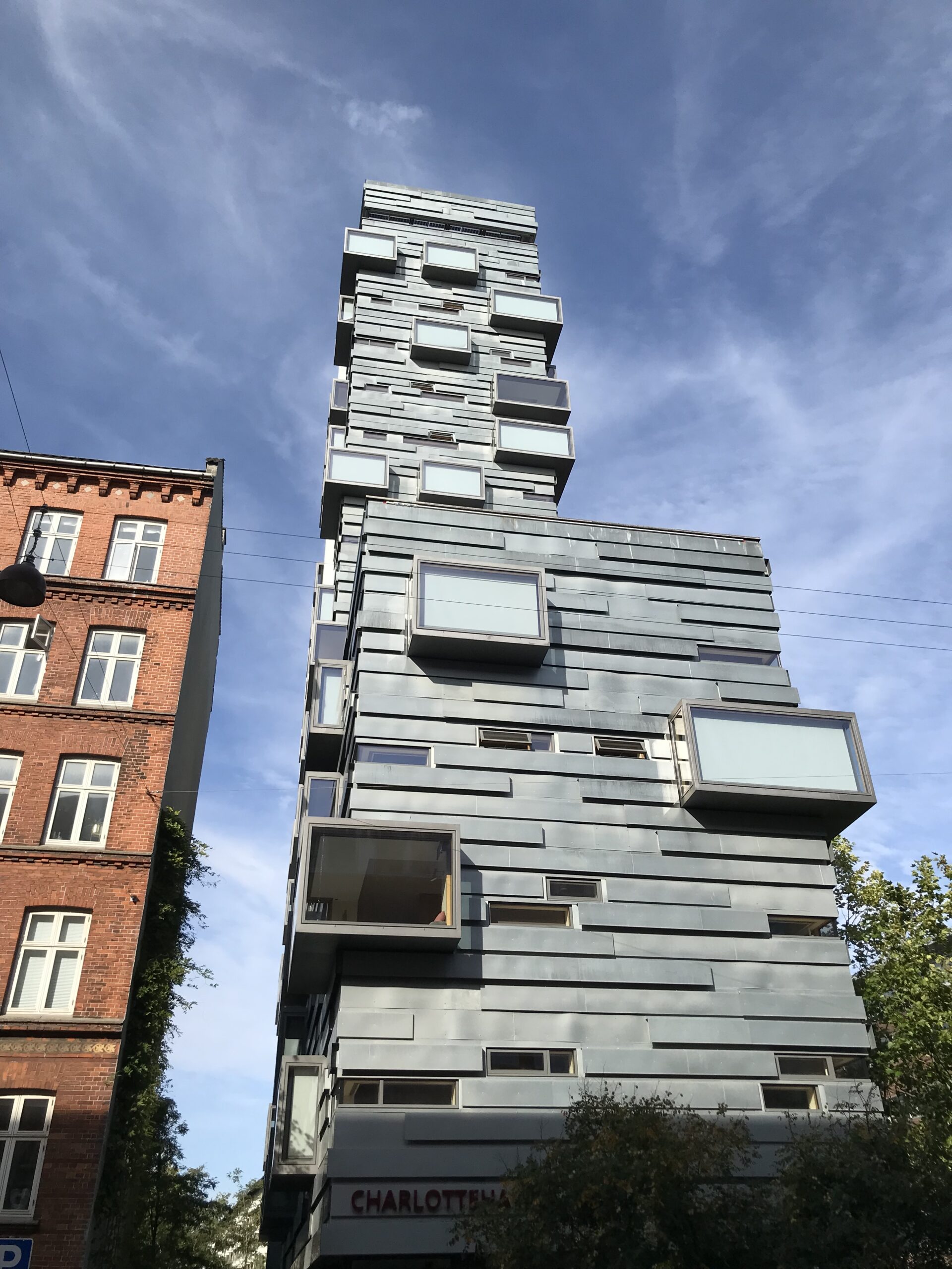 building of Nordhavn September 2023