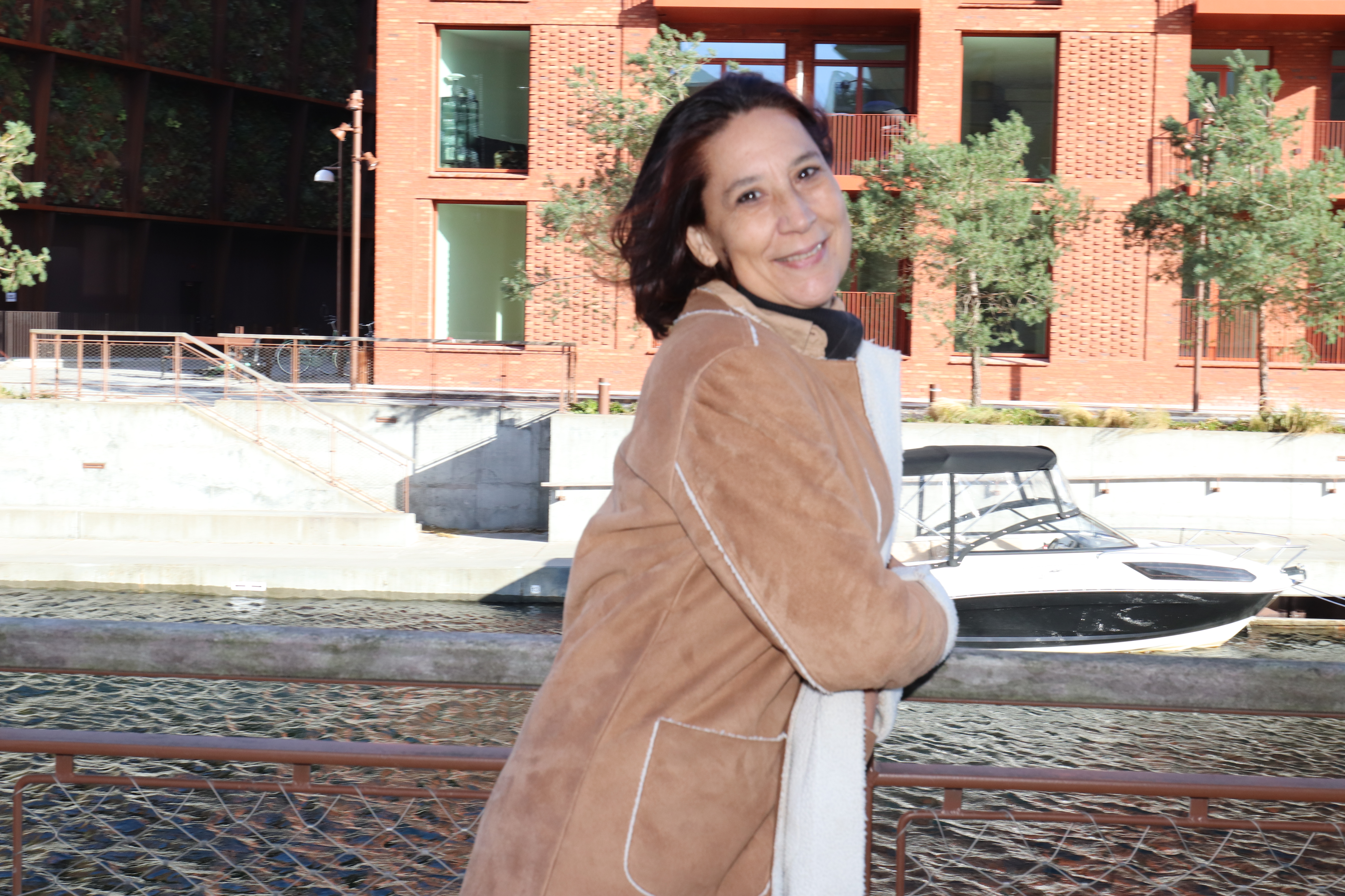 by the canal Nordhavn October 2023